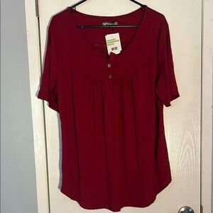 Sarin Mathews Red Blouse (XXL)